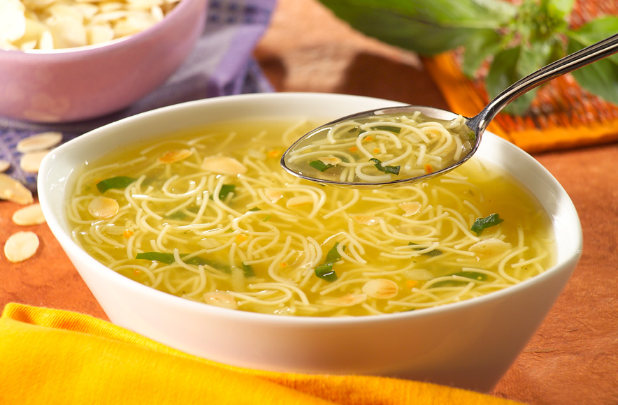 Soupe de légumes aux vermicelles